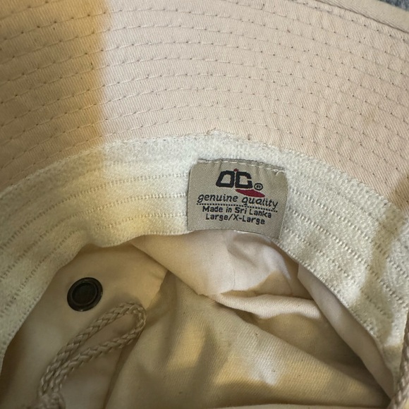 New Men’s Cream Bucket Hat L/XL - Picture 3 of 3